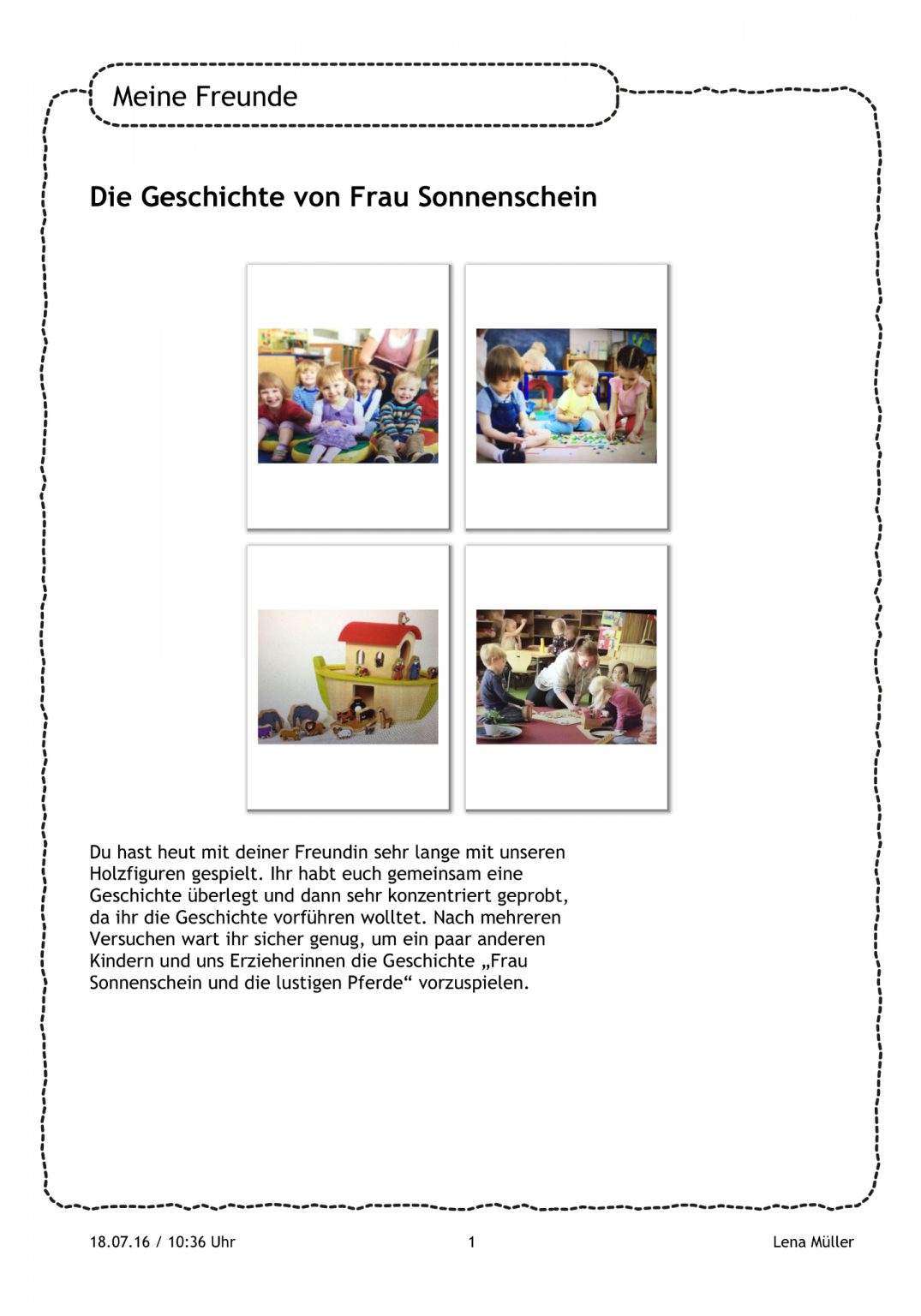 Bildungs- Und Lerngeschichten Vorlage Zum Ausdrucken Lerngeschichte Vorlage Zum Ausdrucken - GreatestColoringBook.com