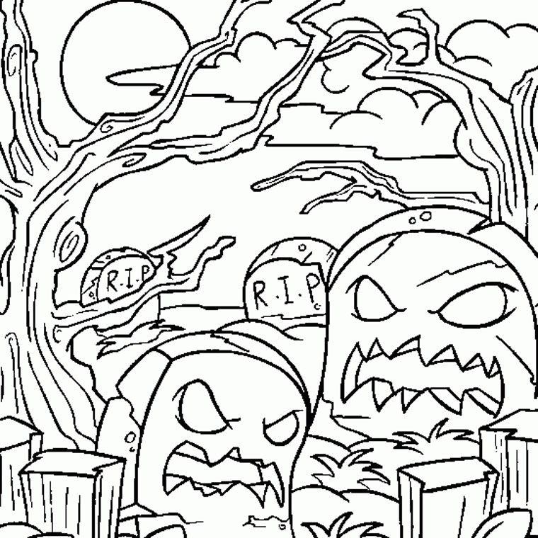 Sélection De Dessins De Coloriage Halloween À Imprimer Sur Laguerche tout Coloriage Halloween A Imprimer Grautit