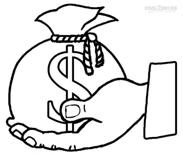 money coloring pages money coloring pages