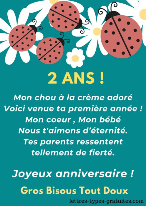 Souhaiter Un Joyeux Anniversaire À Un Enfant De 2 Ans - Belle Chanson dedans Chanson Beb Eavec Mot