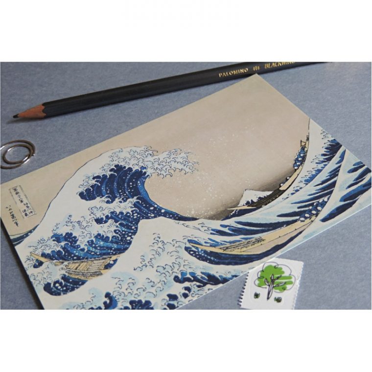 Sous La Vague Hokusai. – Les Papiers De Lucas tout Coloriage Hokusai Vague