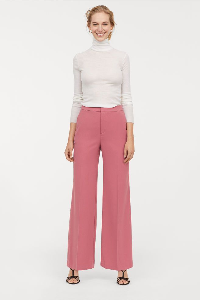 Suit Trousers – Vintage Pink – Ladies | H&M Gb | Women'S Fashion concernant Undiesalleycom
