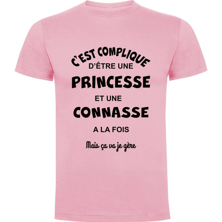 T-Shirt C'Est Compliqué D'Être Une Princesse - T-Shirt34 intérieur C'Est Vraiment Une Princesse T-Shirt C'Est Compliqué D'Être Une Princesse - T-Shirt34 intérieur C'Est Vraiment Une Princesse