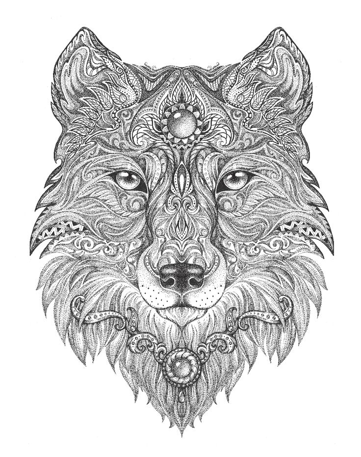 The 25+ Best Mandala Wolf Ideas On Pinterest | Animal Mandala Tattoo tout Coloriage Mandala Loup The 25+ Best Mandala Wolf Ideas On Pinterest | Animal Mandala Tattoo tout Coloriage Mandala Loup