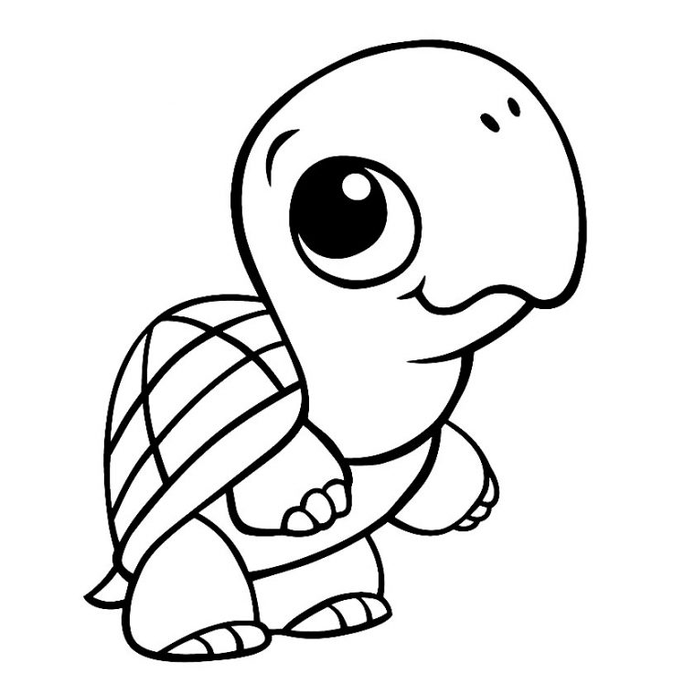 Tortue De Mer A Colorier – Dessin Et Coloriage encequiconcerne Coloriage Animaux 7 Mer