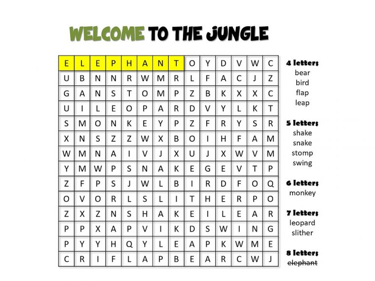 Welcome To The Jungle – Ce2 & Autres Curieux destiné Where&#039;S Spot Ce2