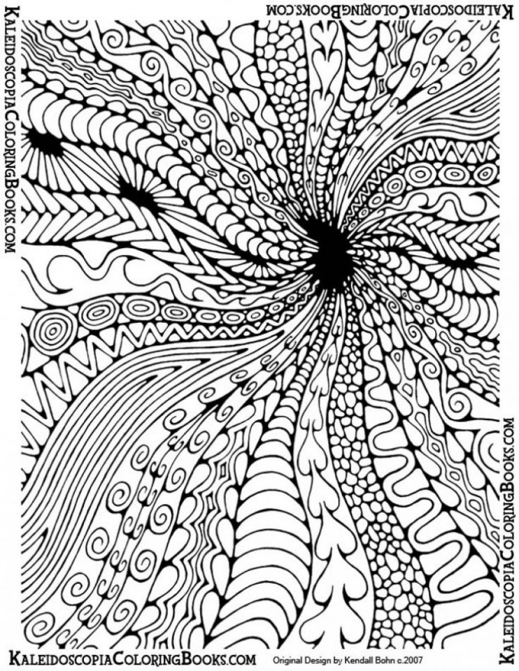 abstract coloring pages for adults