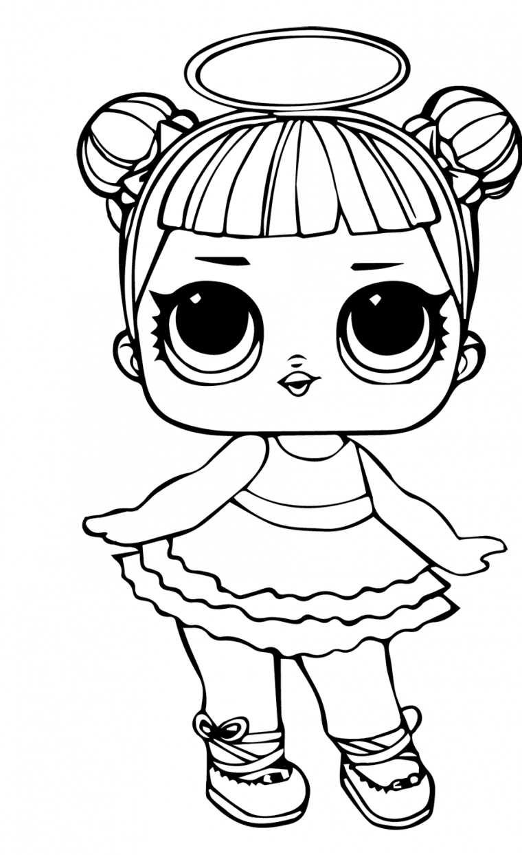 coloring pages of dolls