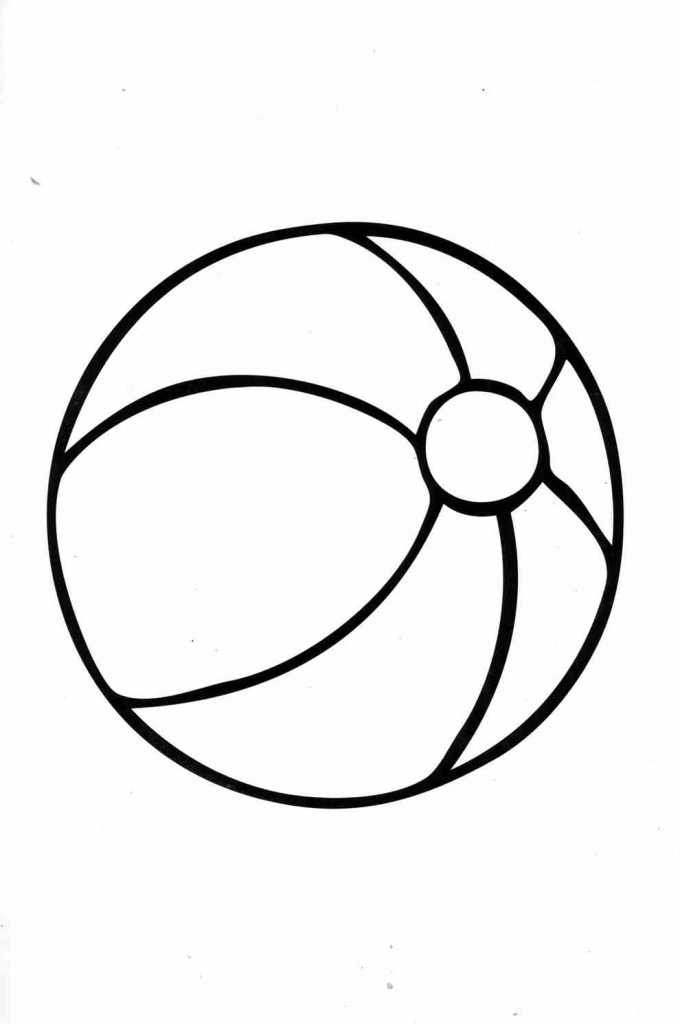 ball coloring pages