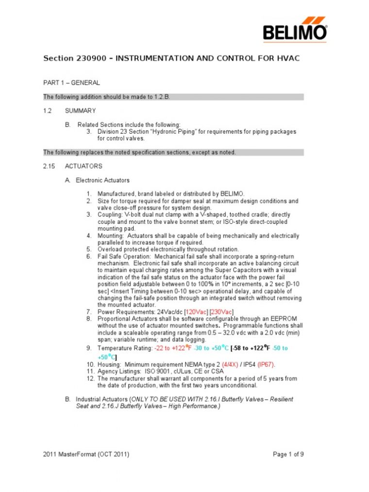 belimo valve actuator instruction manual