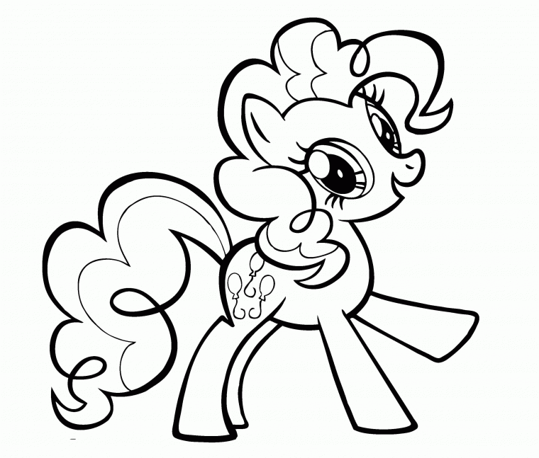 coloring pages of pinkie pie
