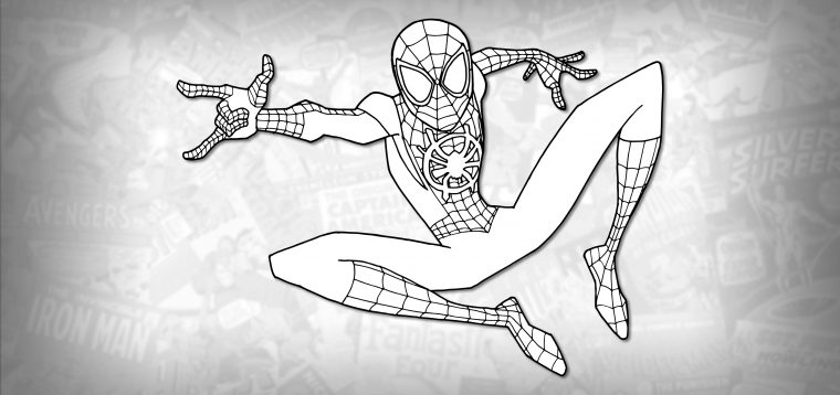 spiderman coloring pages miles morales