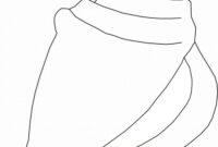 printable seashell template