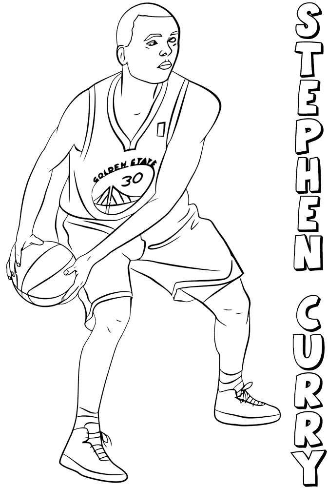 nba coloring pages printable