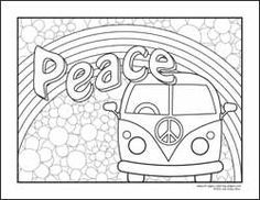 60’s coloring pages