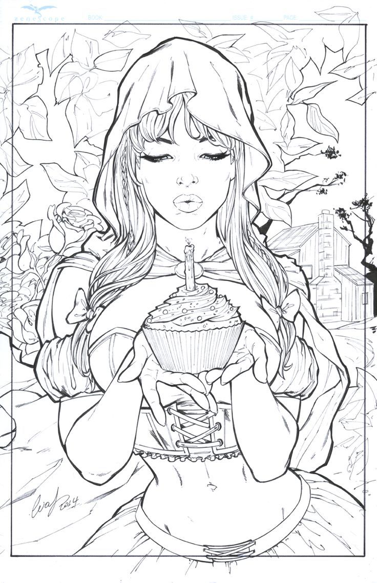 grimm fairy tales coloring book pages