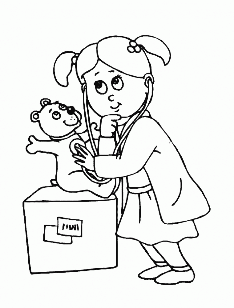 doctor printable coloring pages