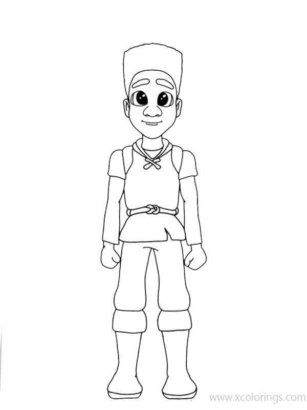 rescue rider coloring pages