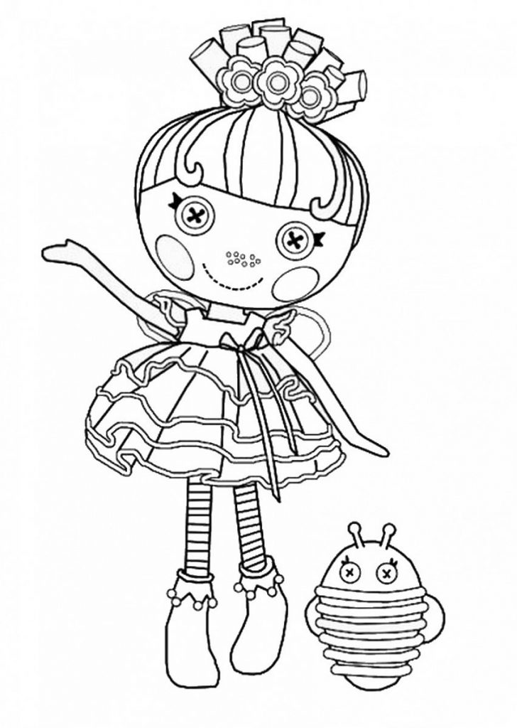 lalaloopsy coloring page