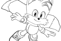 sonic movie coloring pages sonic movie coloring pages