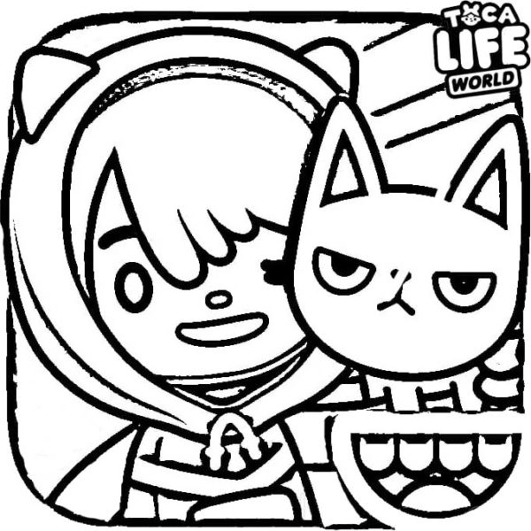 toca boca world coloring pages