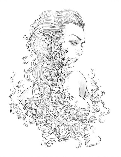fantasy coloring pages for adults pdf