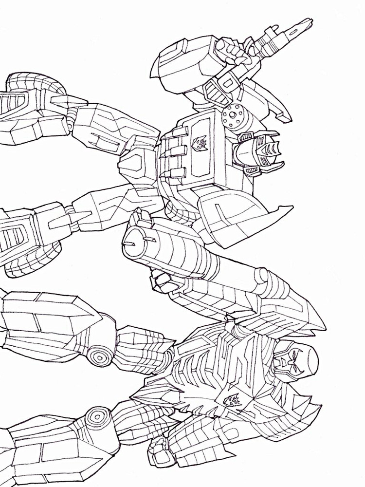 decepticon coloring pages