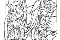 jesus rose from the dead coloring page