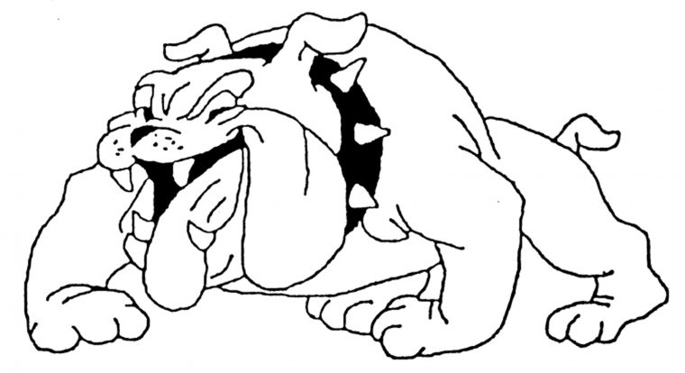 georgia bulldogs coloring page