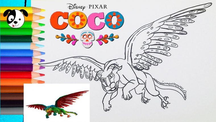 alebrijes coco coloring pages