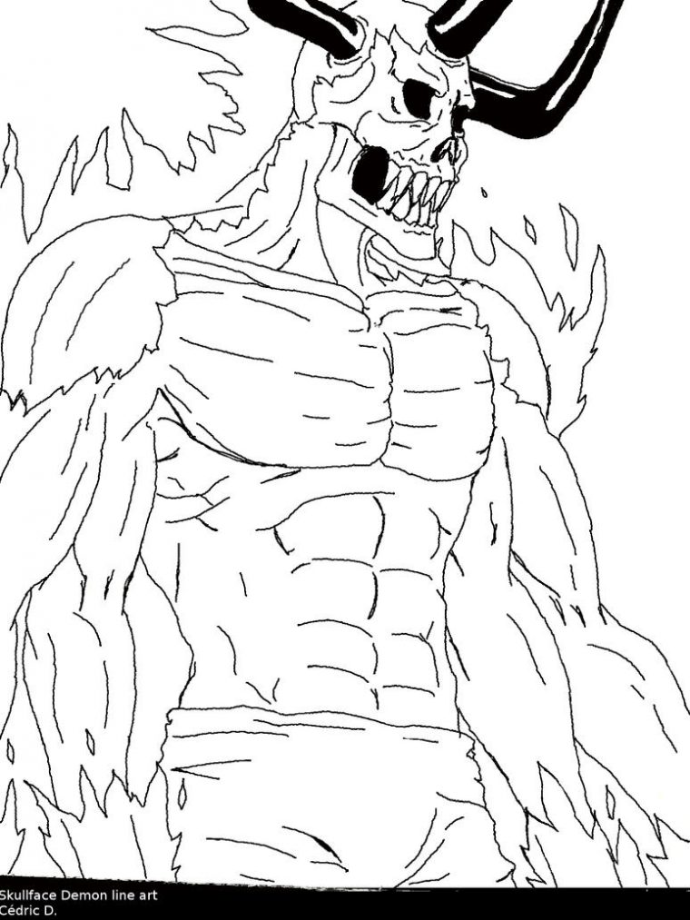 demons coloring pages demons coloring pages