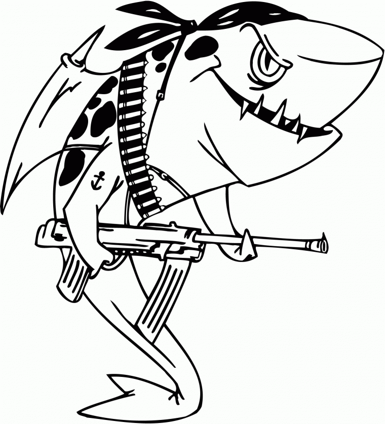 piranha coloring page piranha coloring page