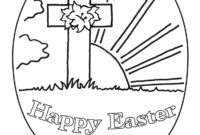 catholic easter coloring pages