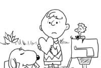 snoopy valentines day coloring pages