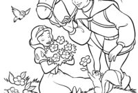snow white coloring sheets snow white coloring sheets