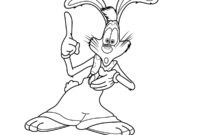 roger rabbit coloring pages