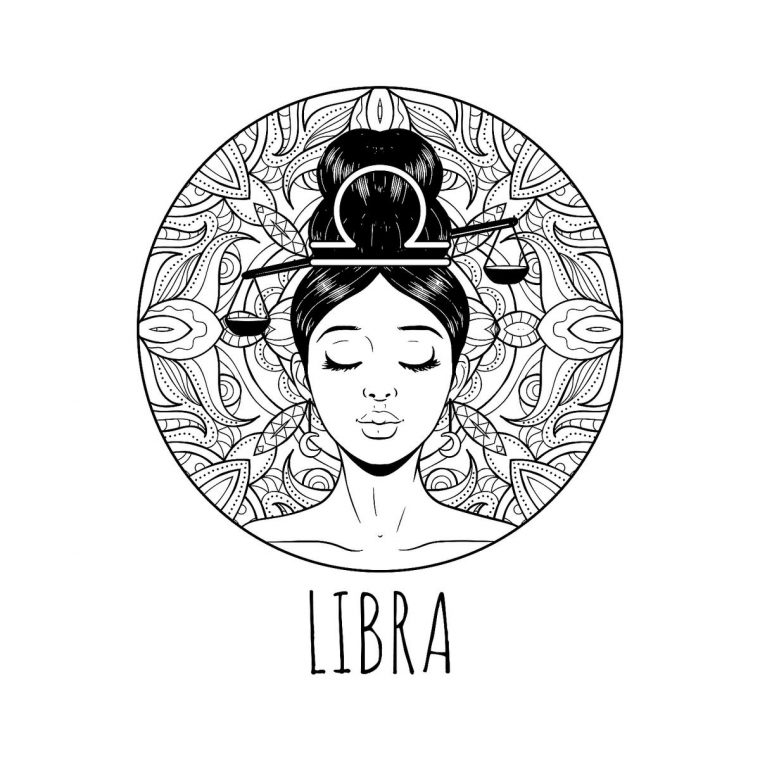 libra coloring pages for adults libra coloring pages for adults