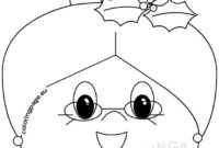 mrs claus printable