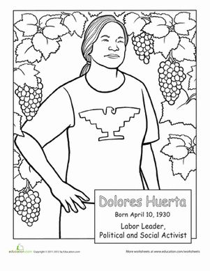 ellen ochoa coloring page