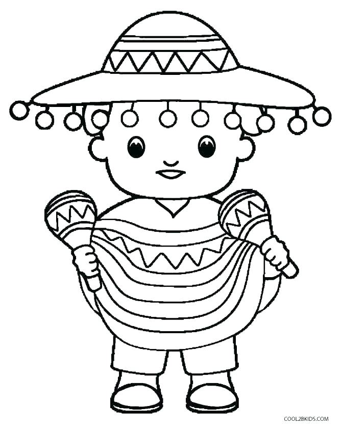 hispanic coloring pages