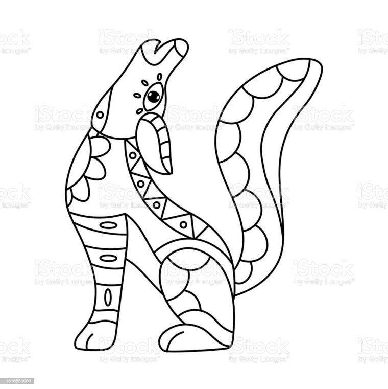 alebrije coloring pages