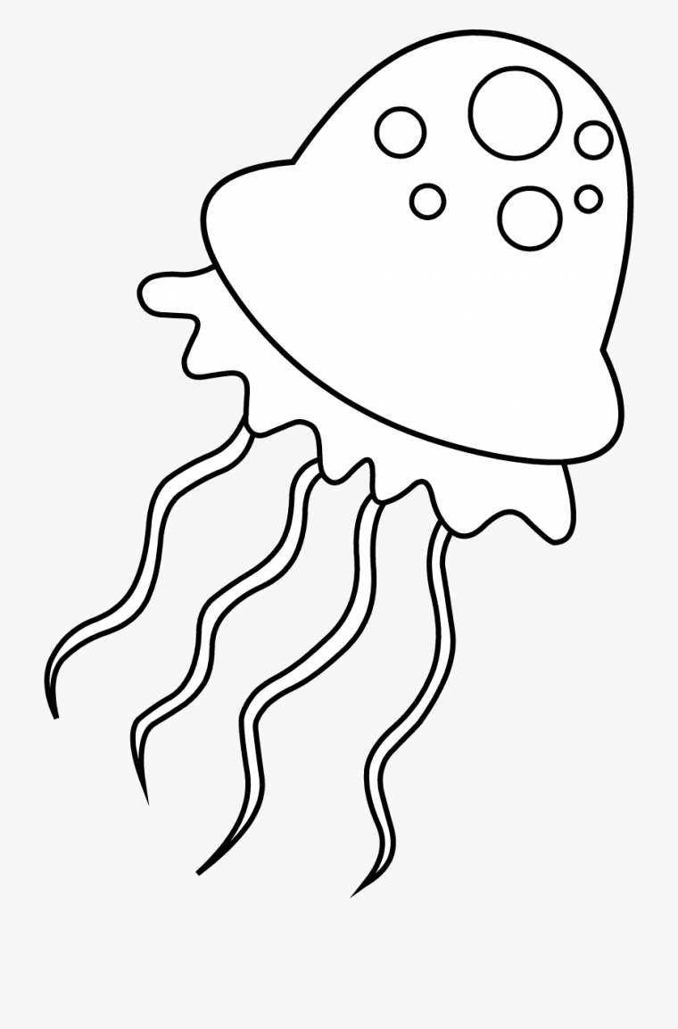 printable jellyfish coloring pages