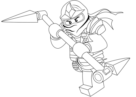 ninjago oni coloring pages