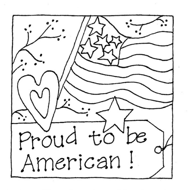 free printable patriotic coloring pages