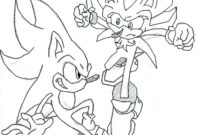 super sonic coloring sheets