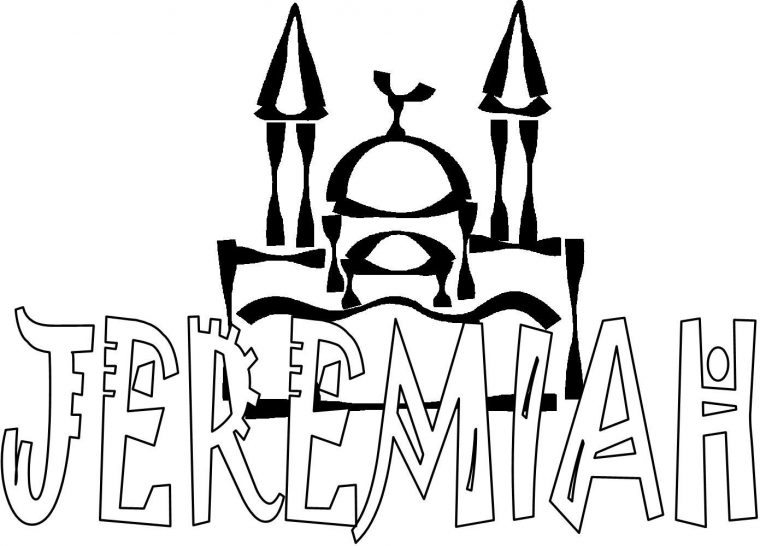 jeremiah coloring page jeremiah coloring page