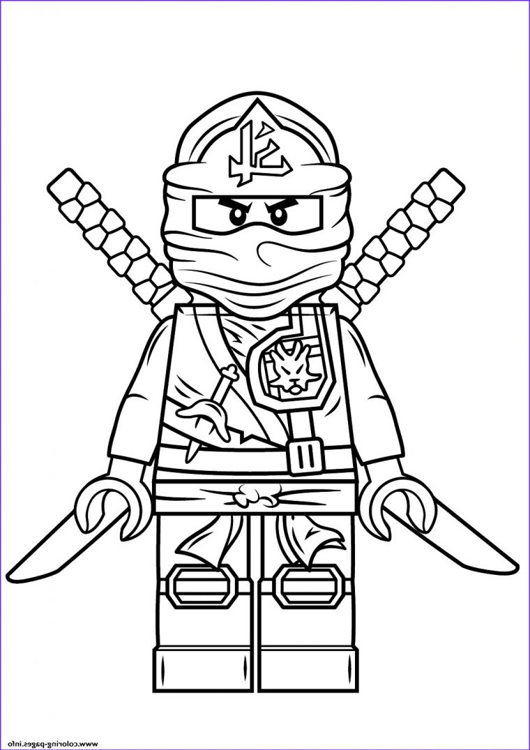 golden ninjago coloring pages