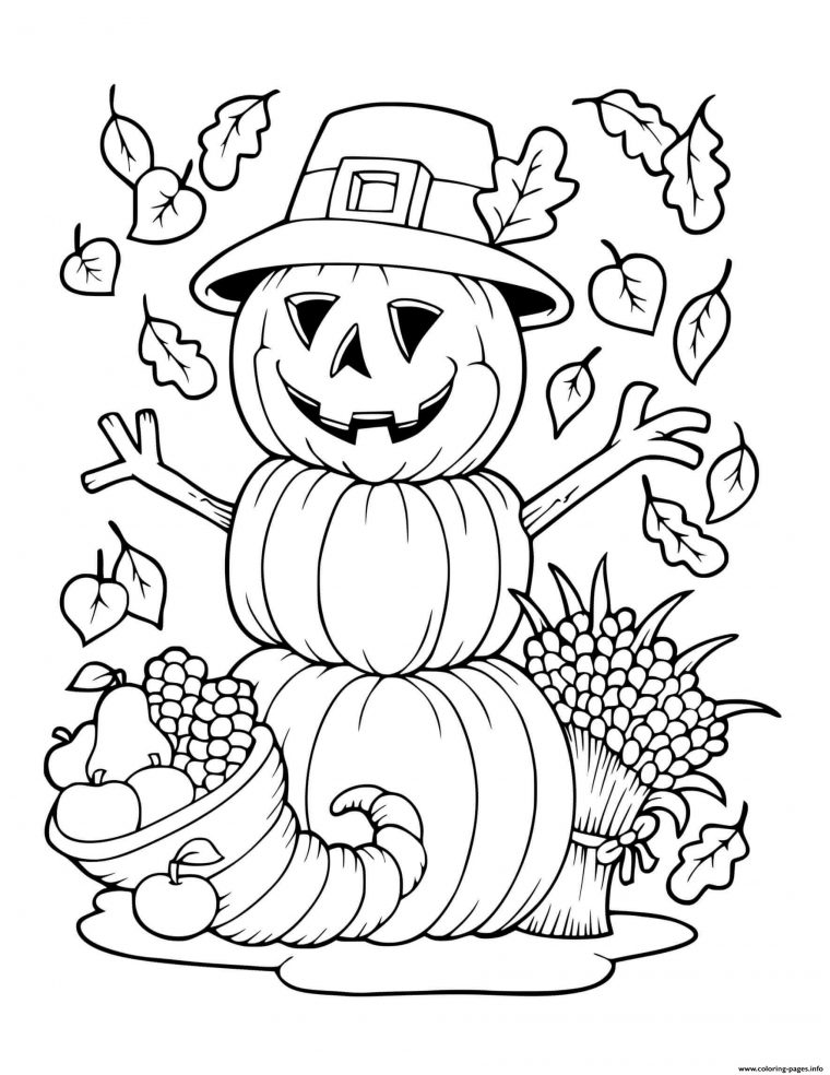 harvest printable coloring pages