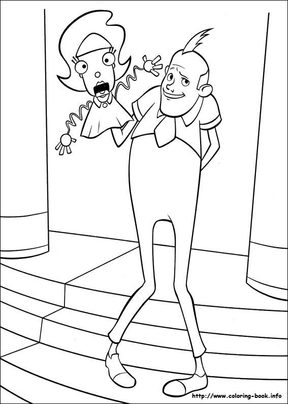 meet the robinsons coloring pages