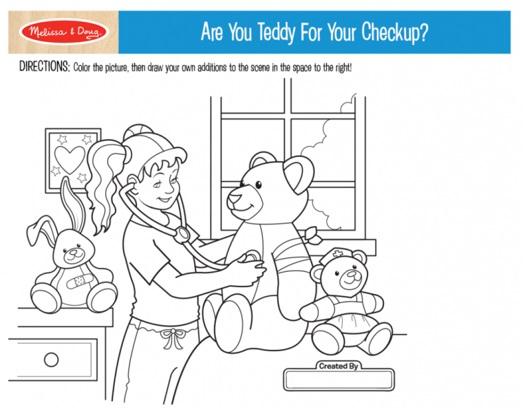 melissa and doug coloring pages